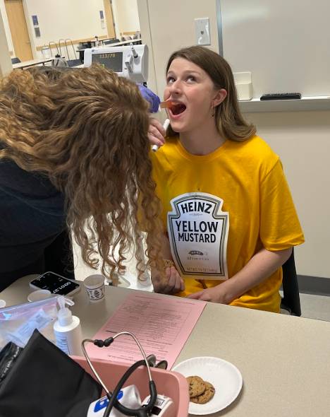 Oral reside checks post-swallow
